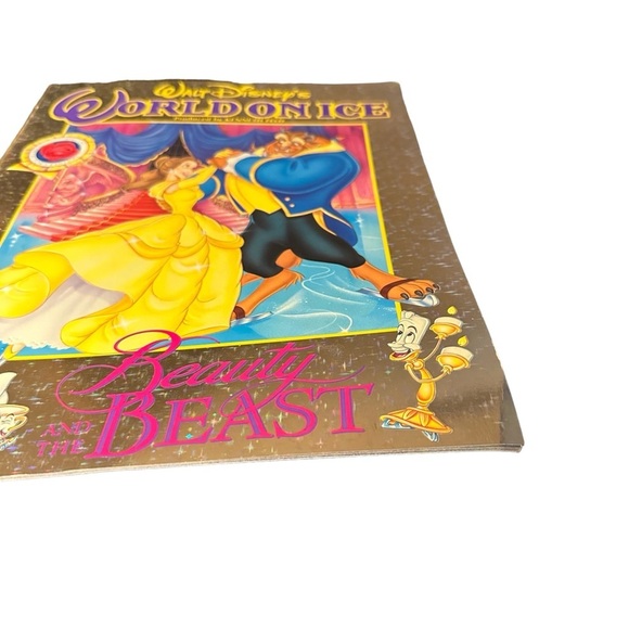 Vtg 1993 Walt Disney Beauty & the Beast on Ice Program Collector's Edition VGC - Picture 2 of 8